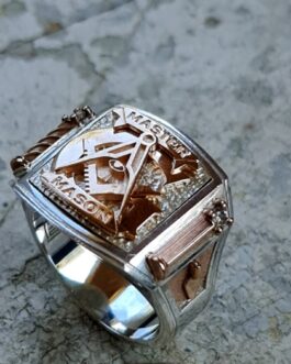 Buy Master Masonic Ring Online | Gold Rings | With Roslyn Chapel’s Golden Pillars and Symbols gold ring 24k | gold ring 14k | gold ring 18k